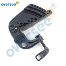 66T-43111-01-4D + 66T-43112-01-4D BRACKET KIT CLAMP Manual For YAMAHA Outboard Engine