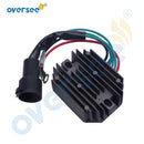 Rectificador y regulador fueraborda 62Y-81960 62Y-81960-00 para Motor Yamaha de 4 tiempos 50HP 60HP