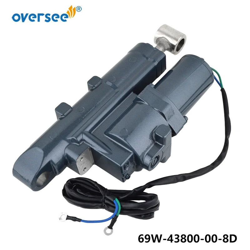 Conjunto de inclinación y ajuste eléctrico 6c5-43800-01-8d 69w-43800-00-4d para motor fueraborda de 4 tiempos Yamaha f50 f60 50hp 60hp