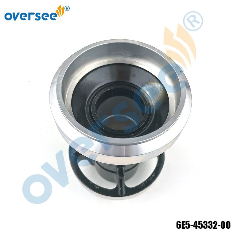 6E5-45332-00 Conjunto de rodamiento de carcasa con sello y junta tórica para fueraborda Yamaha 115 130HP 2T