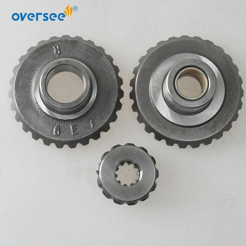 Gear Kit For Yamaha 15HP 9.9HP Outboard Motor 9.9E 15E Series 63V 6E7 6E7-45560 6E7-45571 63V-45551