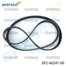 Timing Belt 6P2-46241-00 For Yamaha Outboard F200 225 250 HP 4-Stroke Engine 6P2-46241-02-00 Sierra 18-15132