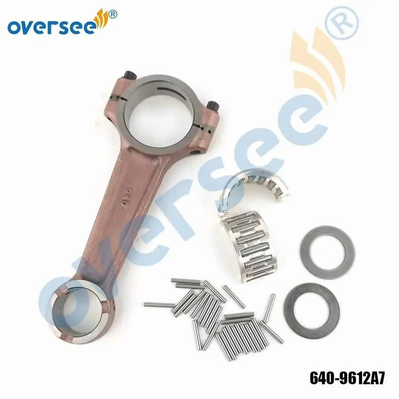 Kit de biela Oversee marine 640-9612A7 para piezas de motor fueraborda MERCURY Outboard 30-40-50-75-120HP 640-9612A6