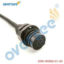 69W-W0084-01-4D HANDLE STEERING ASSY Gray FOR Yamaha Outboard 4 Stroke F50 F60HP