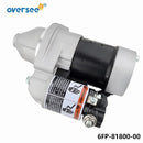OVERSEE 6FP-81800-00-00 Conjunto de motor de arranque para motor fueraborda Yamaha F75 F90 75HP 90HP