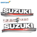 Top Cowling Sticker For Suzuki 4 Stroke 225HP Graphics/Sticker Kit Decals