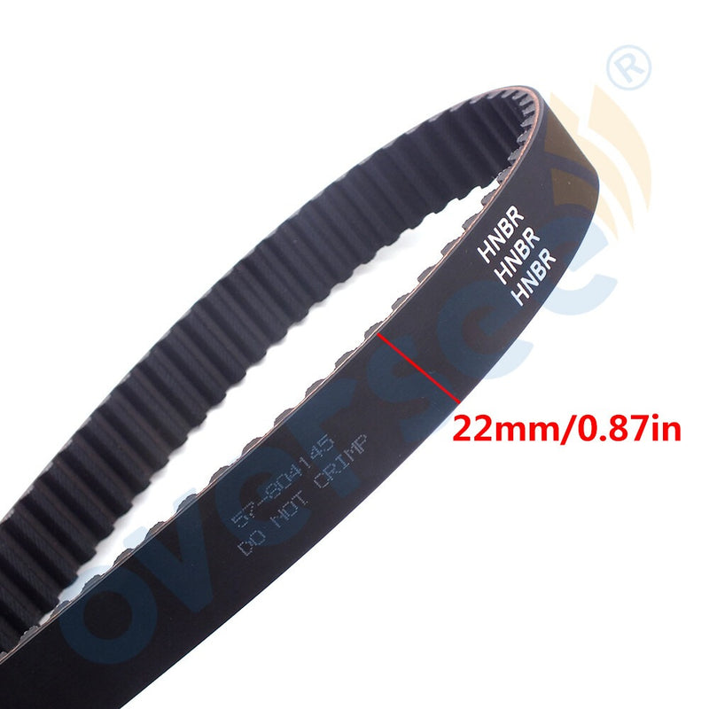 Correa de distribución 804145 para motor fueraborda Mercury de 4 tiempos F75 F80 F90 F100 F115