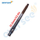 44-195132 Propeller Shaft For Mercury Mariner Outboard Motor 2T 4T 30HP 40HP 50HP 195132
