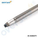 45-85865T1 Drive shaft “L” for Mercury Mariner 4-stroke 75HP 90HP 115HP EFI 75 90 115 Outboard Engine