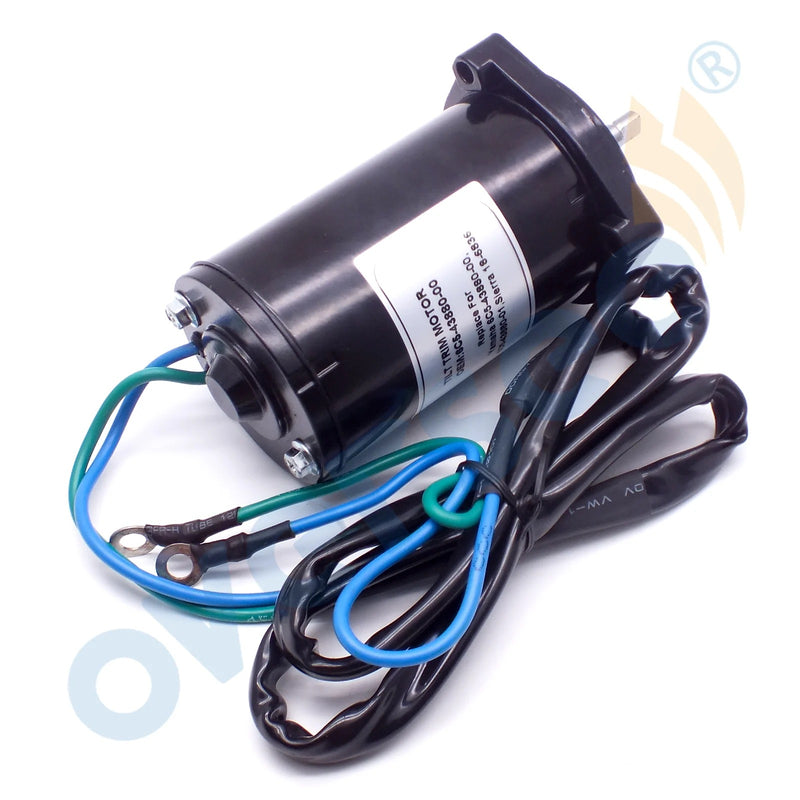 Motor embellecedor de inclinación eléctrica 6C5-43880, nuevo modelo, para Motor fueraborda Yamaha 4T F40 50 60 HP F50TLR F60T 6C5-43880-00 6C5-43880-01