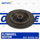 6N7-85550-A0 Electrical Flywheel Rotor For Yamaha Outboard 2T 115-130HP 1990-06 Engine