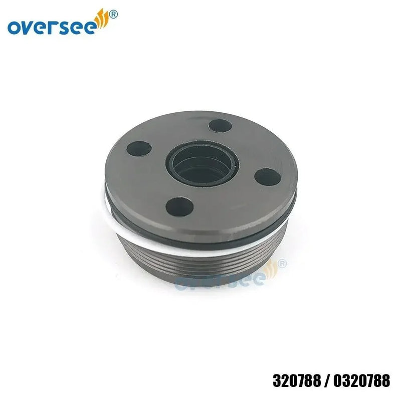 Topreal 2 varillas de ajuste 322724 y tapa final 320788 para motor fueraborda Evinrude Johnson 60-225HP 