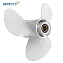 9-7/8*12 AL Propeller 664-45954-00-EL Size 9 7/8x12 For Yamaha Outboard Motor 25HP 30hp 61N 69P Parsun Hidea Powertec Seapro HDX