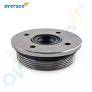65W-43810 End Cap with Seals For Yamaha Outboard Motor Tilt Trim 2T 4T F25 40HP 60HP 65W-43810-01 65W-43810-00