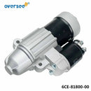 Oversee marine 6ce-81800 6ce-81800-00 6ce-81800-01 reemplazo del motor de arranque para motor fueraborda yamaha 225hp 300hp de 4 tiempos