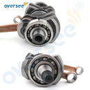 Conjunto de cigüeñal 6F5-11400 para motor fueraborda Yamaha 40HP de 2 tiempos 6F5-11400-00 