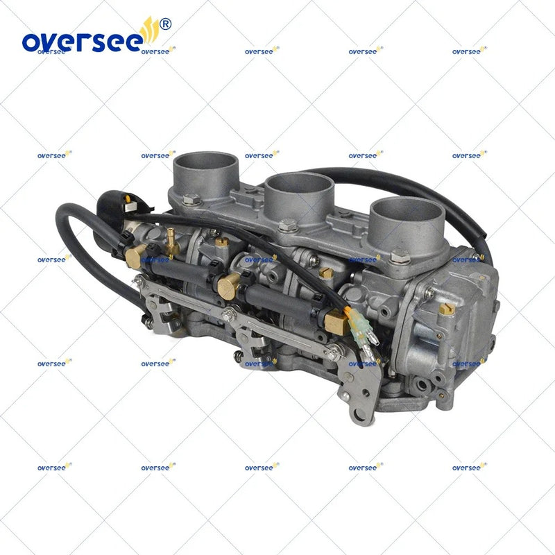 Kit de carburador Topreal 3329-883313A 40hp para Mercury 3 uds/1 Juego para Motor fueraborda Mercury 40HP de 4 tiempos