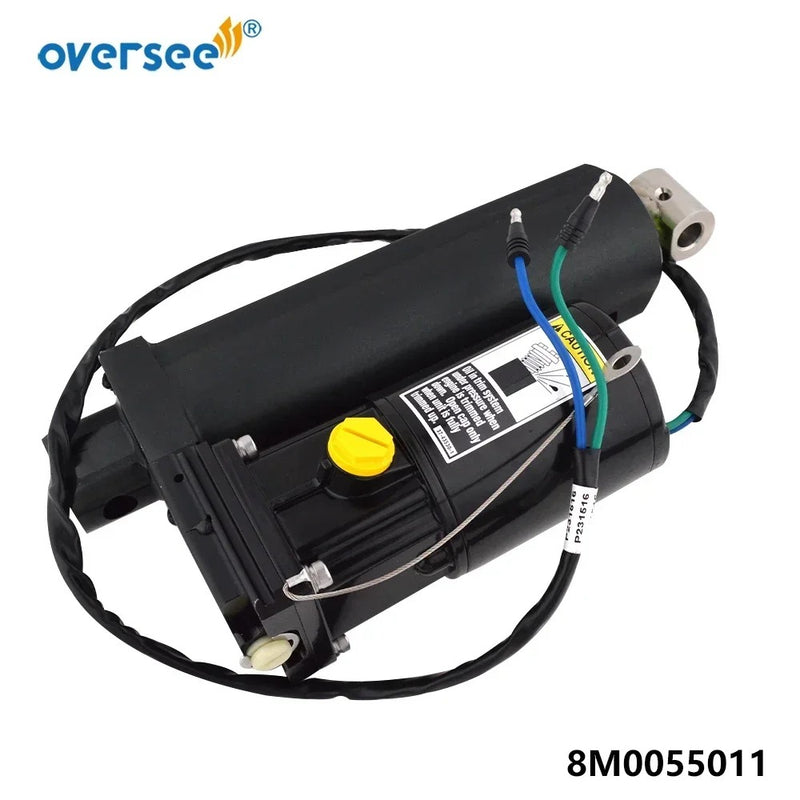 8M0055011 Conjunto de inclinación de ajuste eléctrico para motor fueraborda Mercury Mariner 35HP 40HP 50HP 60HP; 855654T4/830150T6;8M0055006;8M0055003
