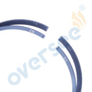436360 Piston Ring Set Oversize 0.020 For OMC JOHNSON EVINRUDE Outboard Motor Parts 9.9HP - 15HP 2.395"