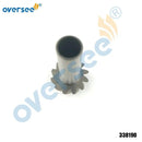 338190 -12T Driveshaft Pinion Gear For Evinrude Johnson Outboard 8-9.9-10-115 HP