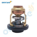 50 Degree Thermostat 688-12411 + Gasket 688-12414 Kit For Yamaha 15-115-130-220HP