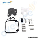 Carburetor Repair Kit 65W-W0093-01 02 67C-W0093-00 01 for Yamaha F25 F30 F40 Boat Motor 25hp 30hp 40hp
