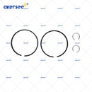 290-887-570-F STD Piston + Ring Set For PWC Jet Ski SeaDoo 951 Outboard Engine Piston Kit 47-108