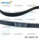 Timing Belt 6P2-46241-00 For Yamaha Outboard F200 225 250 HP 4-Stroke Engine 6P2-46241-02-00 Sierra 18-15132