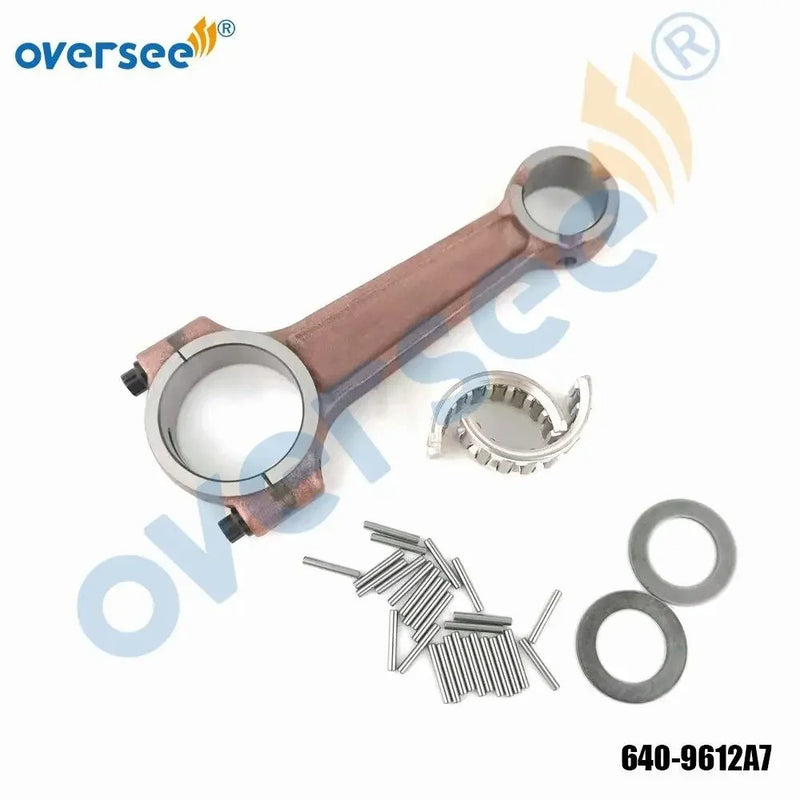 Kit de biela Oversee marine 640-9612A7 para piezas de motor fueraborda MERCURY Outboard 30-40-50-75-120HP 640-9612A6