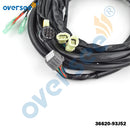 16ft Main Wiring Harness For SUZUKI Outboard Control Box WIRE 36620-93J52