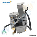 65W-14901 Carburetor Assy with 65W-W0093 Repair Kit For Yamaha Outboard Engine 4 Stroke 20HP 25HP 65W-14901-10 F20A F25A