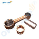 Oversee Marine 6L2-11651-00 Kit de biela de repuesto para motor fueraborda Yamaha 20HP 25HP de 2 tiempos
