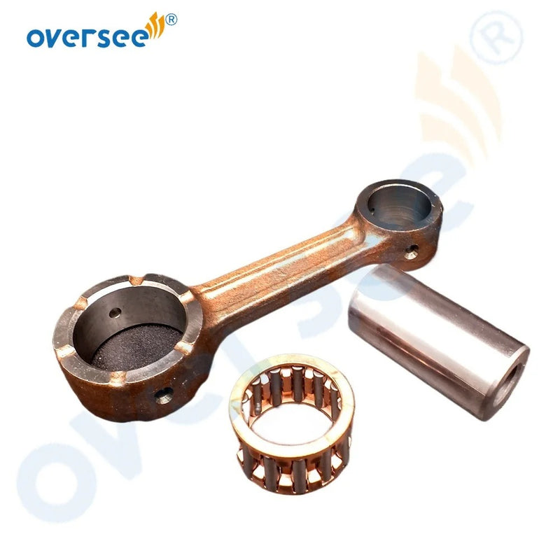 Oversee Marine 6L2-11651-00 Kit de biela de repuesto para motor fueraborda Yamaha 20HP 25HP de 2 tiempos