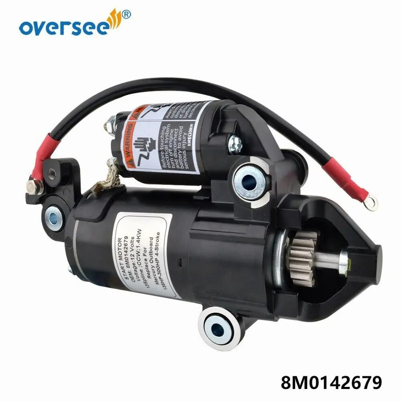 Supervisar el motor de arranque marino 8M0142679 para motor fueraborda Mercury V6 V8 175-200-250-300HP