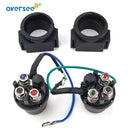 3C8-72581, 3C8-72580 Solenoid Relay Switch Assy UP&DOWN PTT for Tohatsu Nissan Mercury Quicksilver Outboard 2/4-stroke