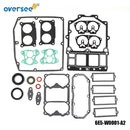 6E5-W0001-01 Power Head Gasket Kit For Yamaha 2T Outboard Motor V4 115-130HP 6E5-W0001-A2  6F3-W0001