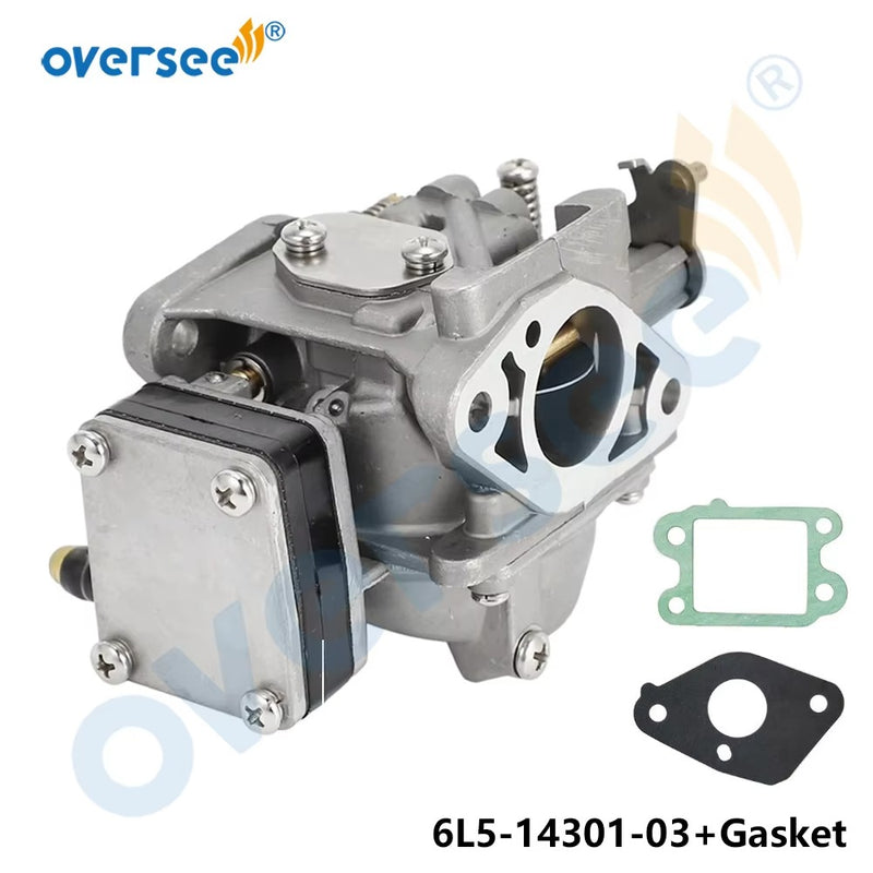 6L5-14301-03 Carburetor Assy For YAMAHA 3HP 2 Stroke Outboard Engine Boat Motor aftermarket parts 6L5