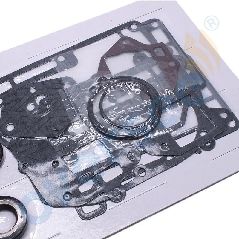 Supervisar Marina 6G1-W0001; 6G1-W0001-21; 6G1-W0001-C1; 6G1-W0001-02 Reemplazo del kit de juntas de carcasa inferior para motor fueraborda Yamaha 6HP 8HP de 2 tiempos