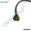 69J-82563-01 Trim &Tilt Switch For Yamaha 20-70HP/115/150/200/225/300HP 4 Stroke Outboard Engine 69J-82563