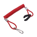 Oversee Marine 682-82556-00 Cordón de seguridad con interruptor de parada de nailon para motor fueraborda de 2 tiempos Yamaha Hidea Hankai Seapro HDX 9.9HP 15HP 25HP 40HP