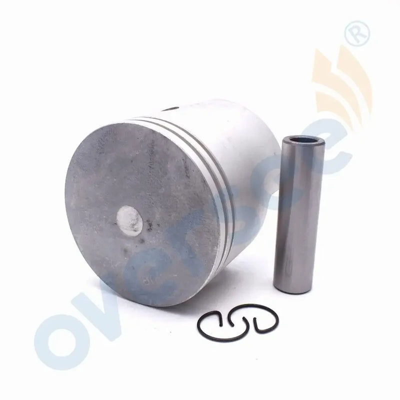 350-00001 STD Pistón 60MM para Motor fueraborda Tohatsu 2T M18E 18HP con anillo de pistón STD 350-00011-0;350-00001-0
