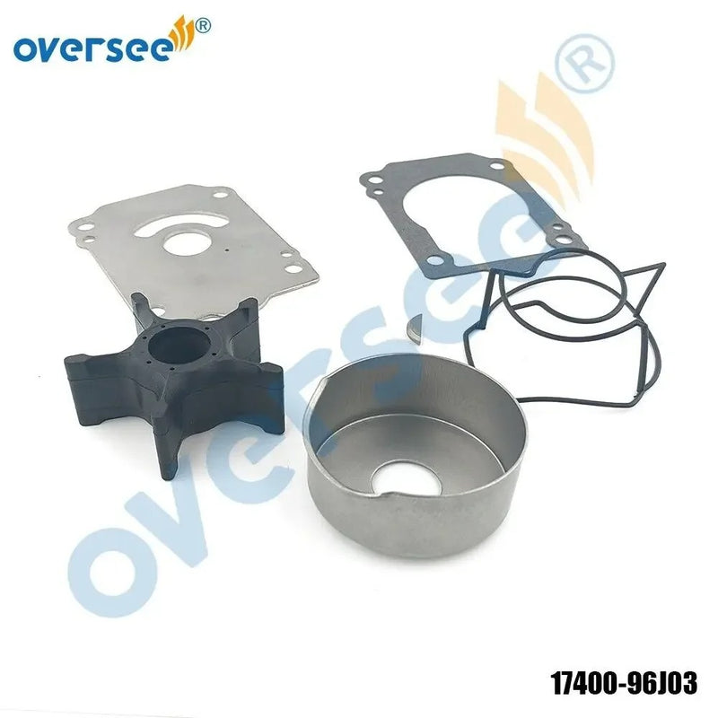 Water Pump Repair Kit for Suzuki DF150 175 200 HP 4-Stroke Outboard Engine 17400-96J03