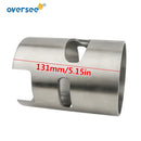 Oversee Marine 6G5-10935-00 Reemplazo de funda de revestimiento para motor fueraborda Yamaha de 90 mm de diámetro interior V6 200 HP de 2 tiempos