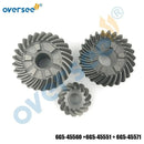 6G5 Gear Set For Yamaha Outboard 2/4T 150HP 175HP 200HP Boat Engine 6G5-45560 6G5-45551 6G5-45571