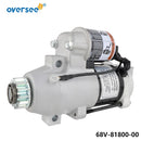 Starter Motor 68V-81800-00 for YAMAHA F115TJR F115TLR Outboard Engine S114-838A Mercury 50-881368T 50-881368T1 50-881368T2