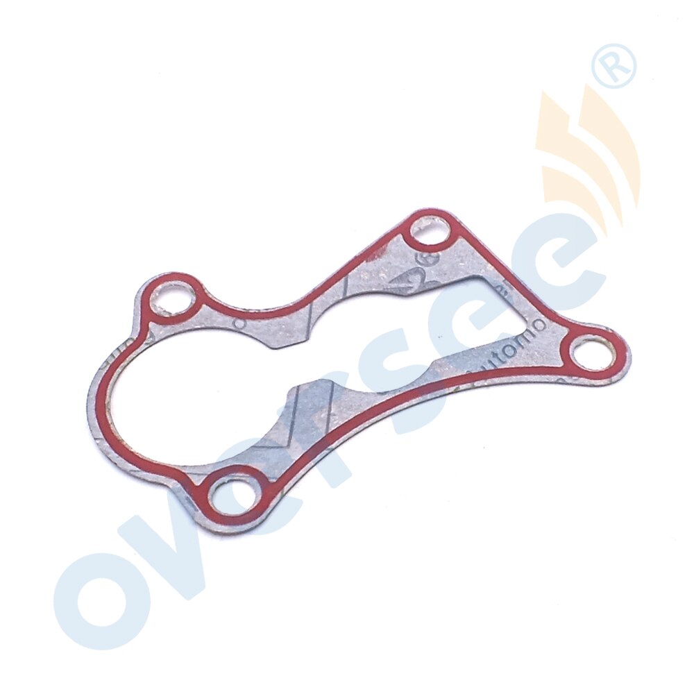 50 Degree Thermostat 6E5-12411-01, 676-12414-A0 Gasket, 676-12413-00-1S Cover Set for Yamaha 40hp 2-Stroke Outboard Motor