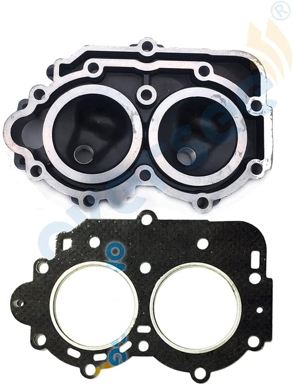 Cylinder Head Cover and Gasket 6E7-11111-01-94 + 682-11181-01 for Yamaha 9.9HP 15HP 2 Stroke