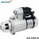 6CB-81800-00 Starter Motor for Yamaha Outboard Motor 2T & 4T 115HP 200HP 225HP 250HP