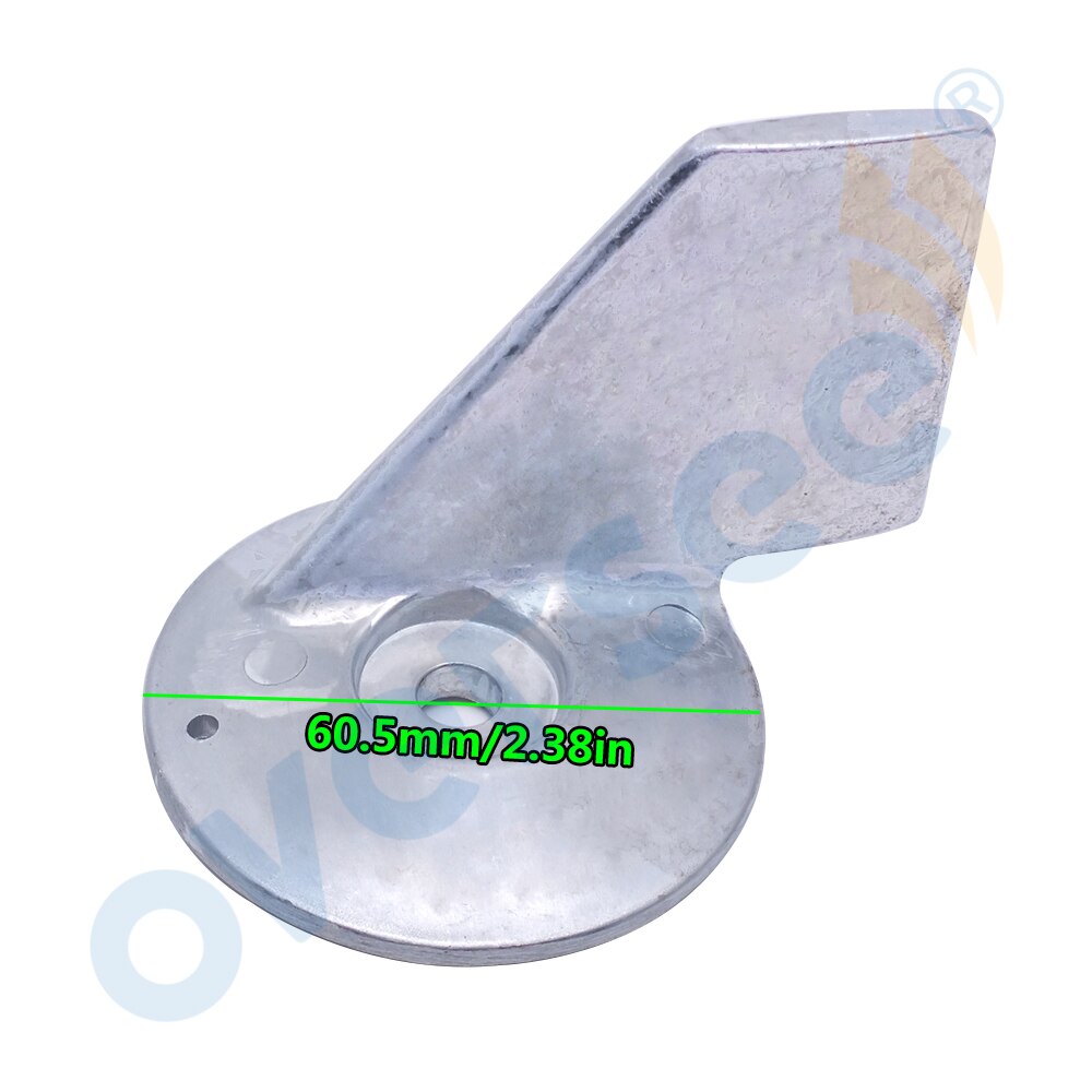 55125-95500 Trim Tab Zinc Anode For Suzuki Outboard Motor 40-85HP 2T and 4T 55125-87E01  55125-95301