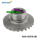 6H4-45570 Reverse Gear For Yamaha Outboard Motor 3 Cyl 40HP 50HP 24T 6H4-45571-00  6H4-45571 6H4-45570-00